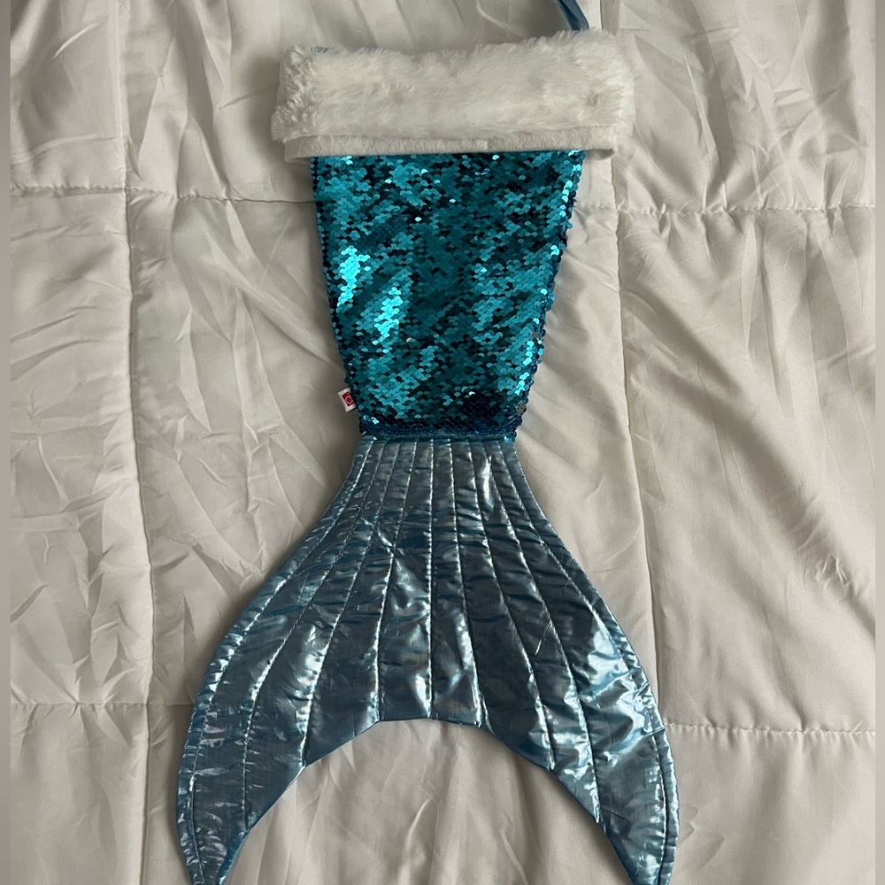 Mermaid Tail Christmas Stocking